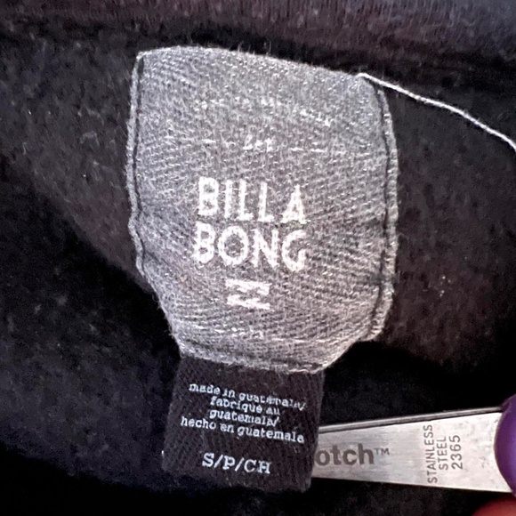 Billabong black hoodie - Picture 3 of 3